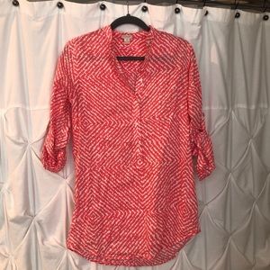 Pink J.Crew Tunic